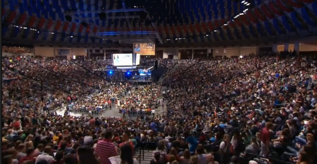 Screenshot Liberty University Auditorium Is Packed For sensanders 