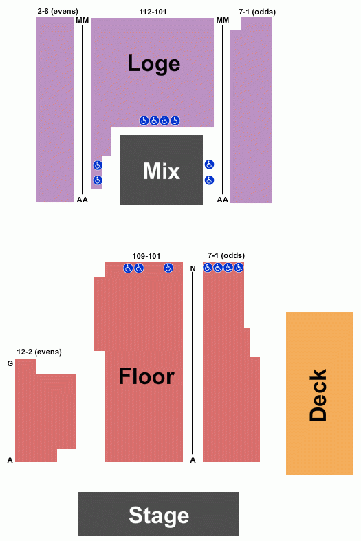 Seating Chart Gramercy Theatre New York City New York