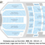 Seating Charts Palace Theatre Albany