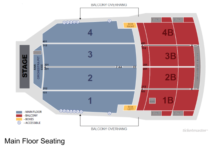 Seating Charts Rialto Square Theatre