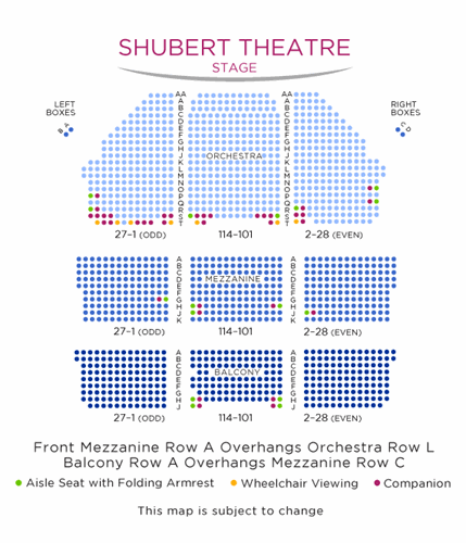 Shubert Theatre Schedule Tickets NYC Events 2020 2021