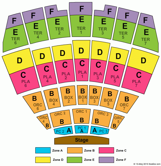 Starlight Theatre Seating Chart Starlight Theatre Kansas City Missouri