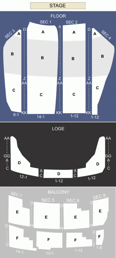 State Theater Minneapolis MN Seating Chart Stage Minneapolis 