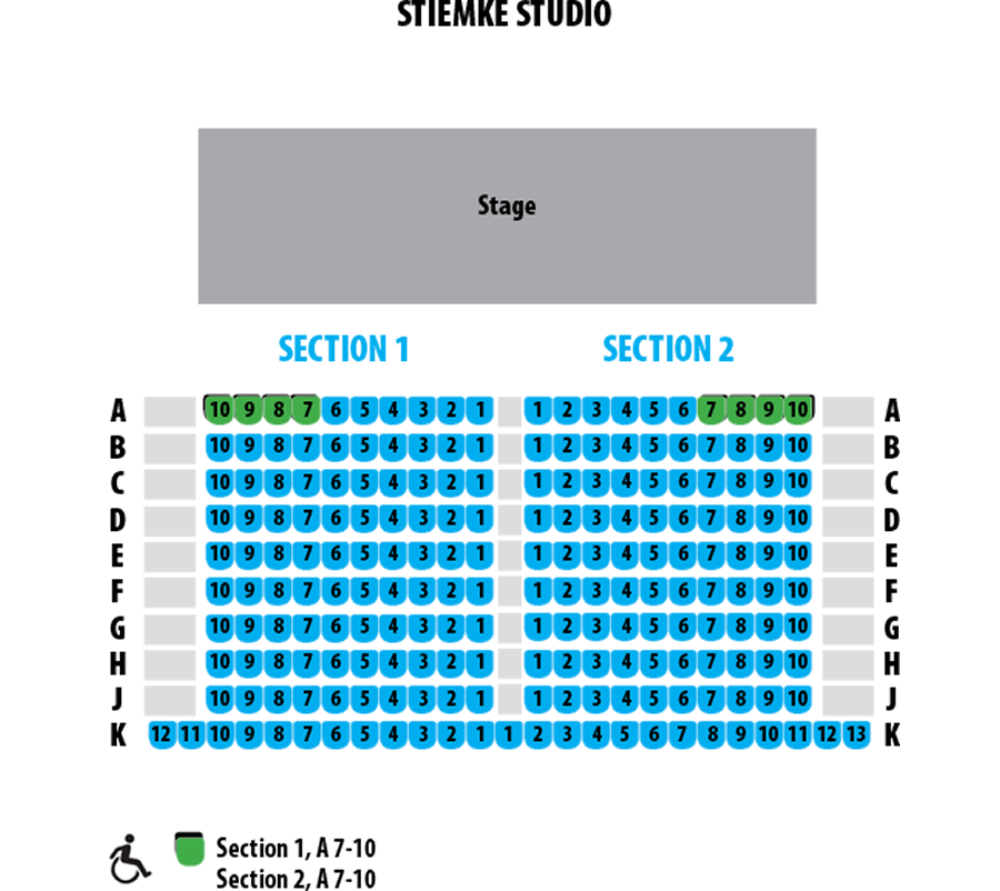 Stiemke Seating Chart Milwaukee Rep