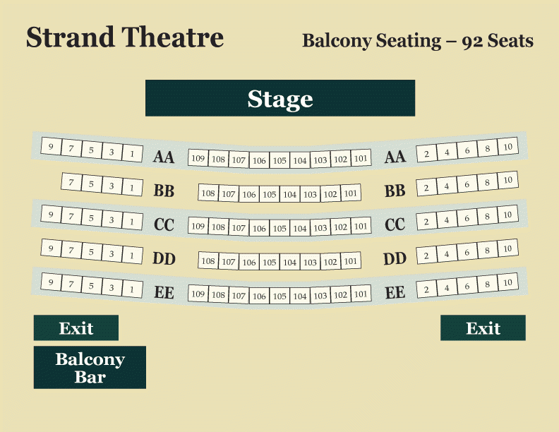 Strand Theater Lakewood Nj Seating Chart Medi Business News