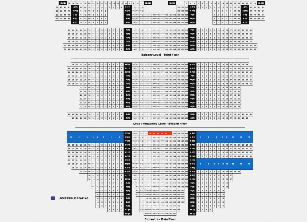 Stylish And Also Interesting Orpheum Madison Seating Chart Di 2020