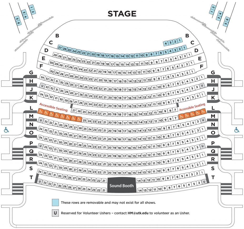 Tennessee Theatre Seating Chart Seating Charts Chart Relatable