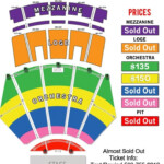 The Amazing Nokia Theater Seating Chart Sold Out Tickets Seating