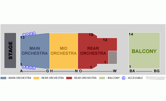 The American Theatre Hampton Tickets Schedule Seating Chart 