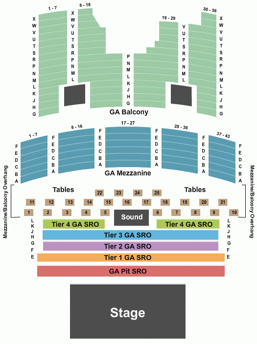 The Aztec Theatre Seating Chart San Antonio