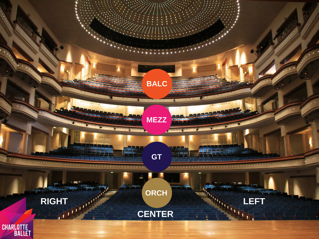 THE BELK THEATER SEATING AND PARKING Charlotte Ballet