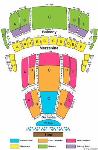 The Buell Theatre Tickets And The Buell Theatre Seating Chart Buy The 