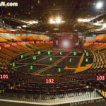 The Forum Inglewood Seat Numbers Detailed Seating Chart LA California