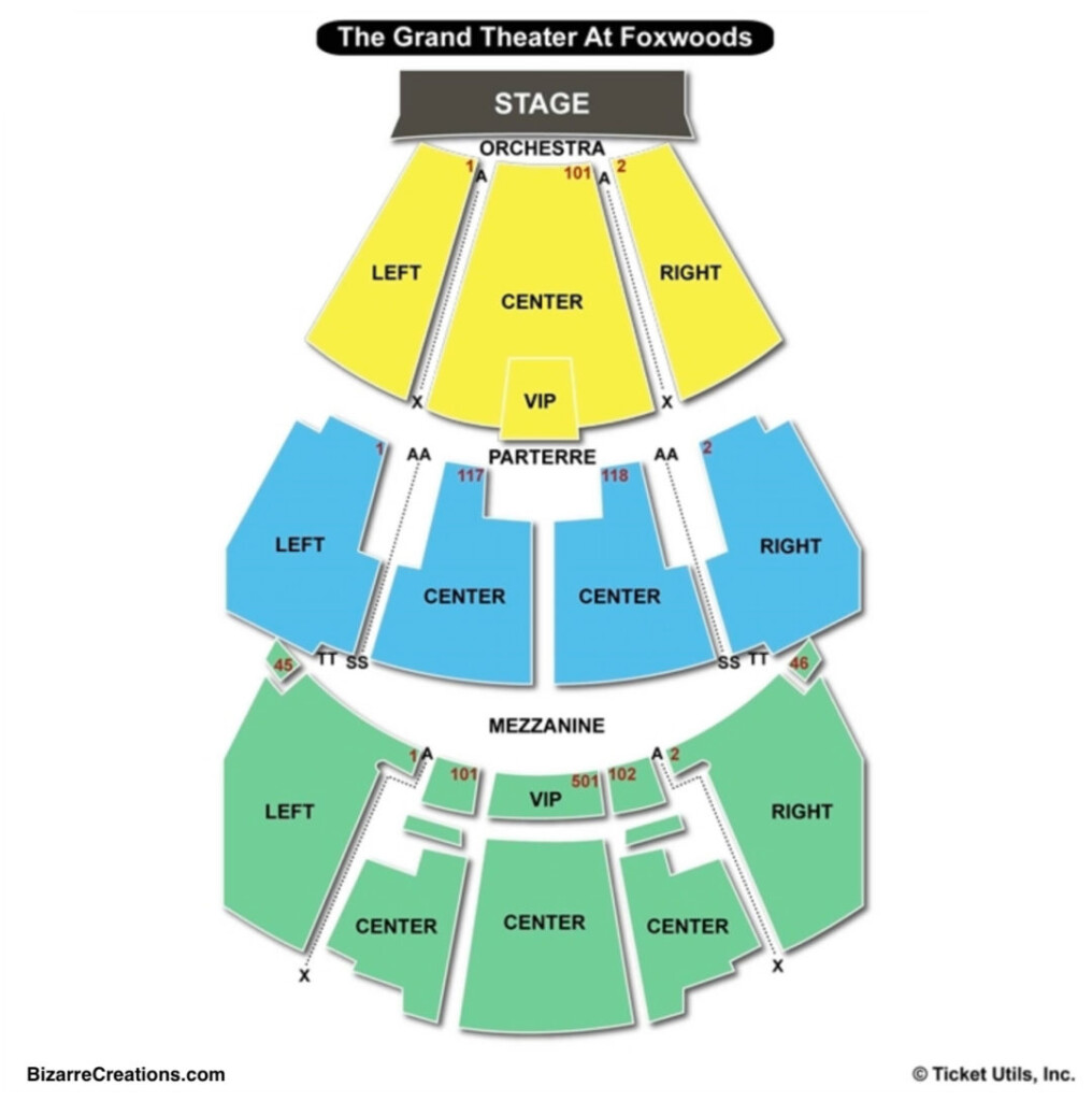 The Mgm Grand At Foxwoods Seating Chart Seating Charts Tickets