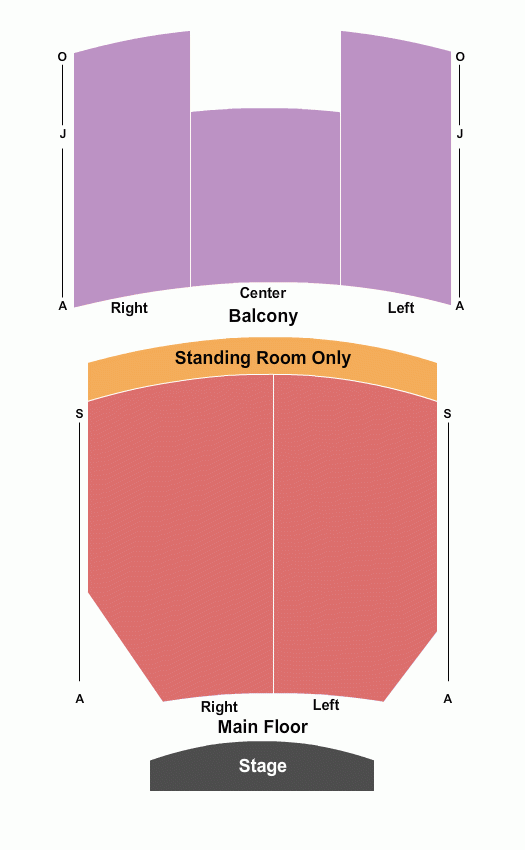 The Neptune Theatre Seating Chart Maps Seattle