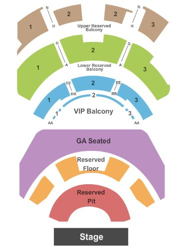 The Novo Tickets And The Novo Seating Chart Buy The Novo Los Angeles 