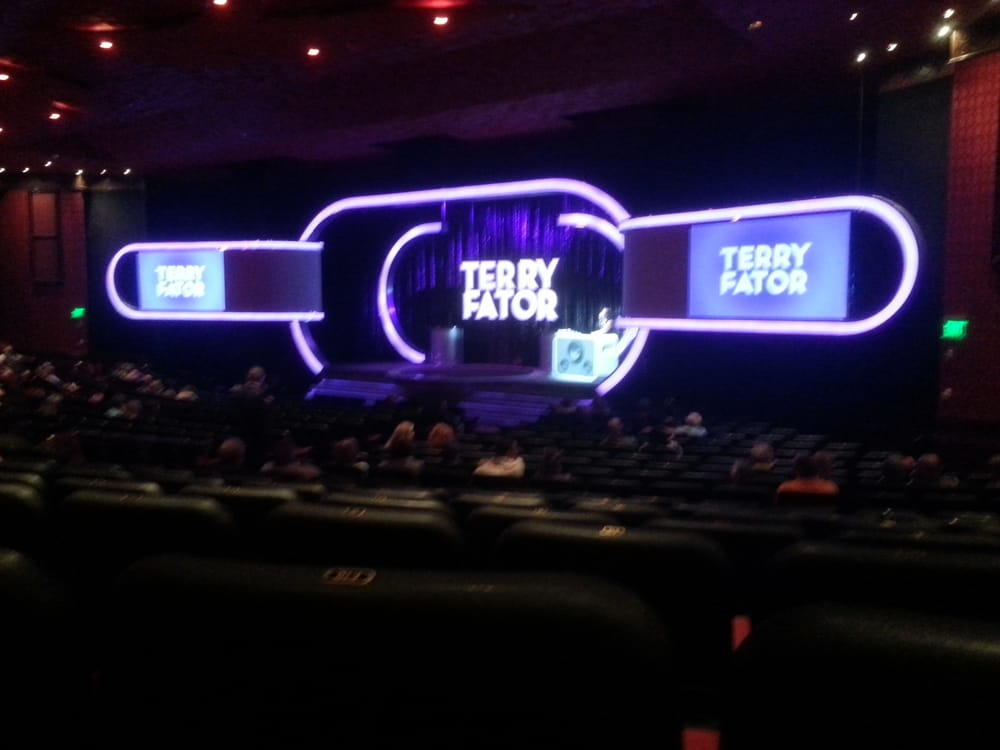 This Is Terry Fator Theatre When A Dancer Performs Before The Show 