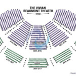 Vivian Beaumont Theatre At Lincoln Center Tickets In New York Seating