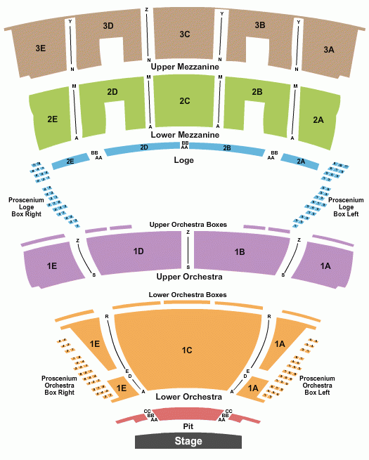 Waterbury Theatre Seating Chart Maps Waterbury