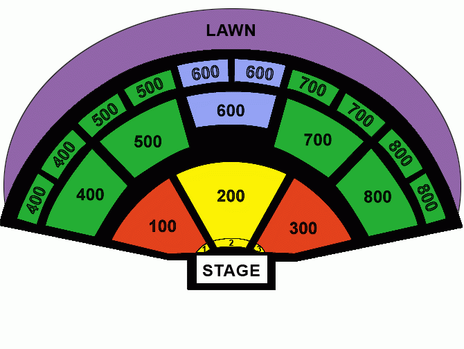 XFINITY Theatre Seating Chart XFINITY Theatre Hartford Connecticut